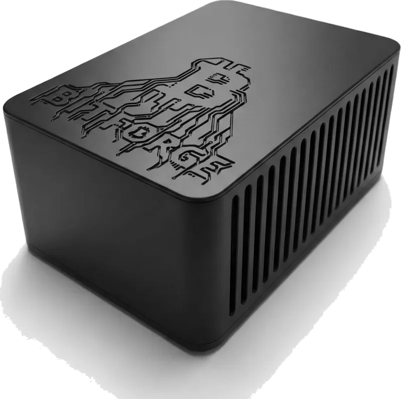 BitForge Nano enclosed two-chip Bitcoin miner