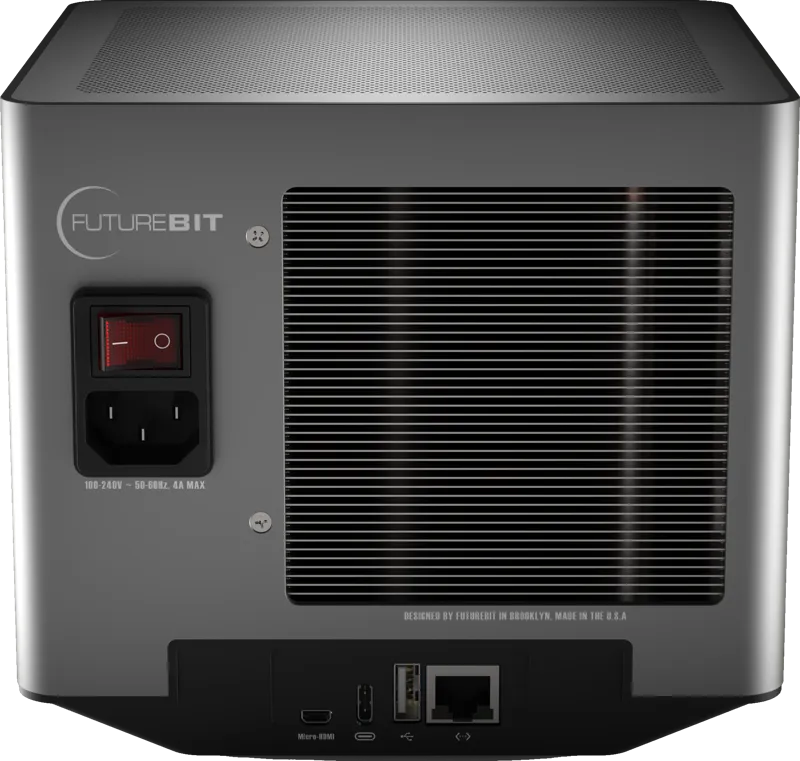 FutureBit Apollo III cube home Bitcoin miner
